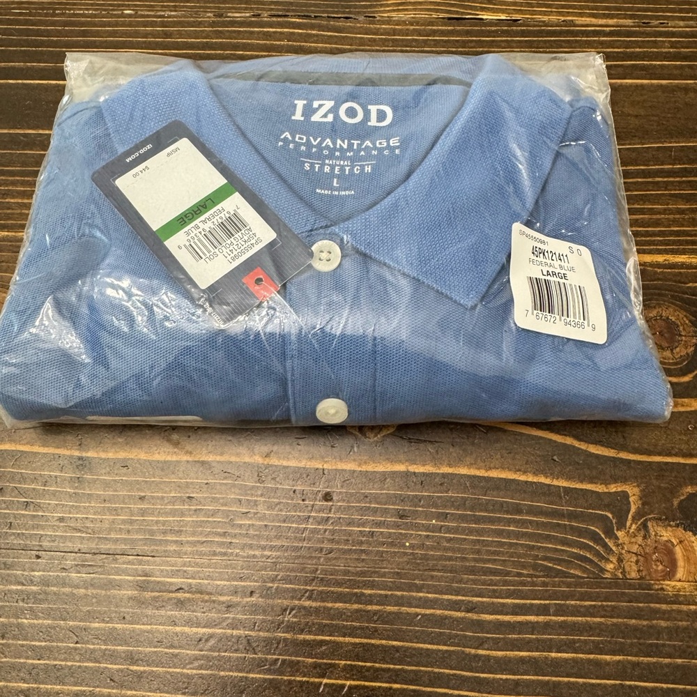 IZOD Men's Blue Shirt